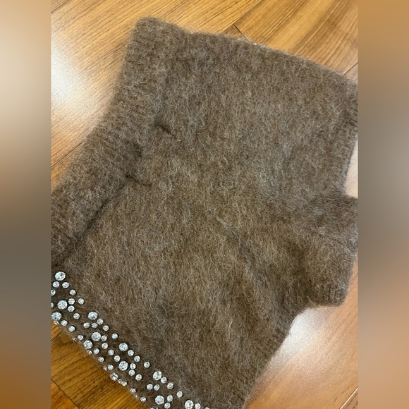 H&M women’s mohair shorts and top sweater set, size XS NWT - Picture 14 of 15